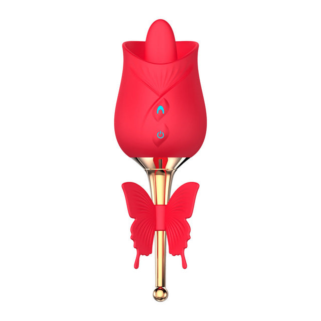 Rose's New Tongue Sucking Device with Vibrating Eggs